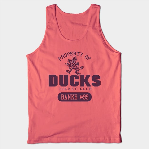 Ducks Hockey 2 Tank Top by Snomad_Designs